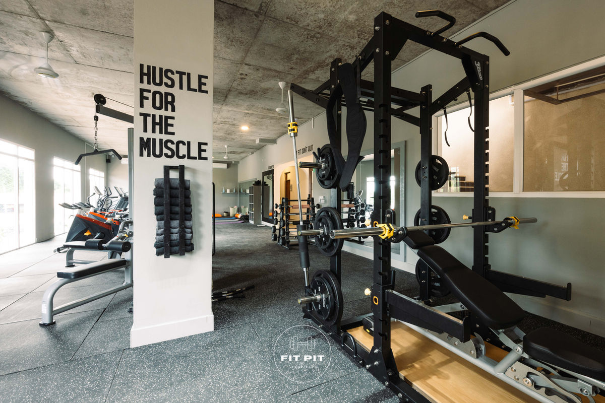 Fit Pit gym interior with equipment